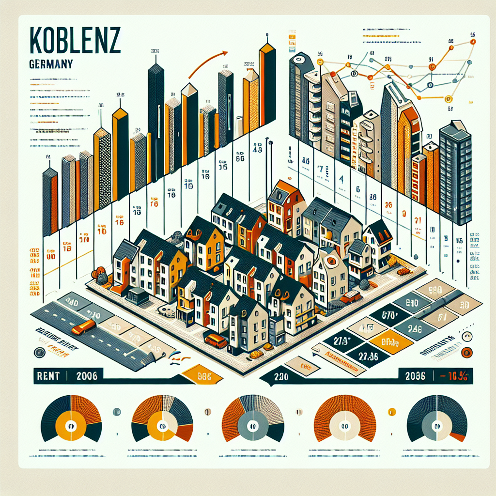 Mietspiegel-Entwicklung in Koblenzer Stadtteilen